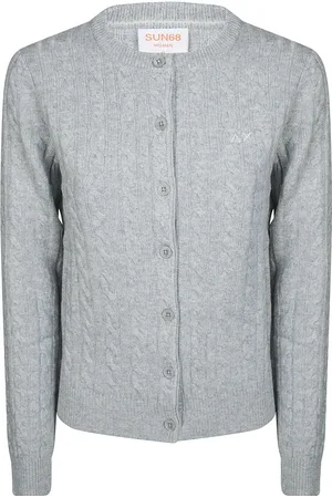 sun68 Mujer, Jerseys, Gris, Talla: S