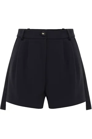 Elisabetta Franchi Mujer, Pantalones cortos, Negro, Talla: L