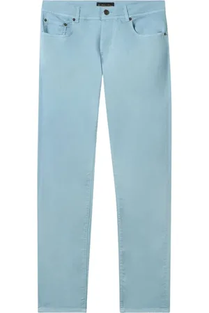 Brooks Brothers Hombre, Pantalones, Azul, Talla: W36
