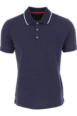 FAY Hombre, Camisetas, Azul, Talla: M