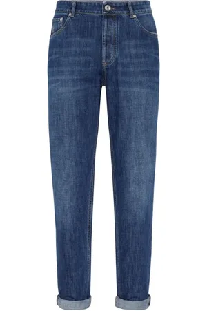 Brunello Cucinelli Hombre, Vaqueros, Azul, Talla: XL