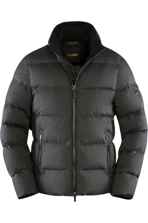MOORER Hombre, Chaquetas, Verde, Talla: L