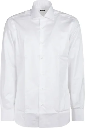 BARBA Hombre, Camisas, Blanco, Talla: L