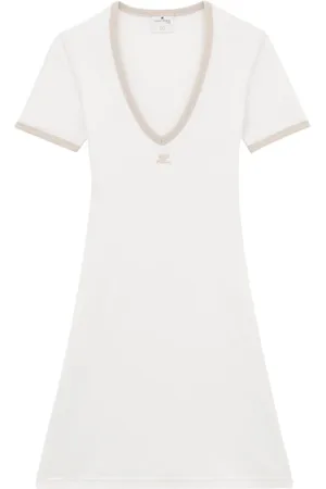 Courrèges Mujer, Vestidos, Blanco, Talla: L