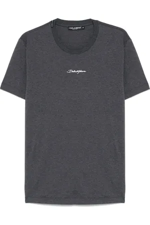 Dolce & Gabbana Hombre, Camisetas, Gris, Talla: 3XL