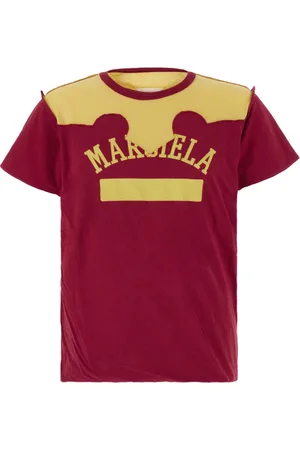 Maison Margiela Hombre, Camisetas, Rojo, Talla: S