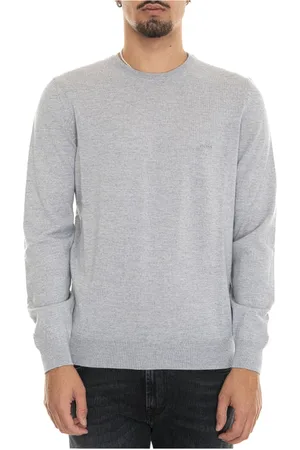 HUGO BOSS Hombre, Jerseys, Gris, Talla: L