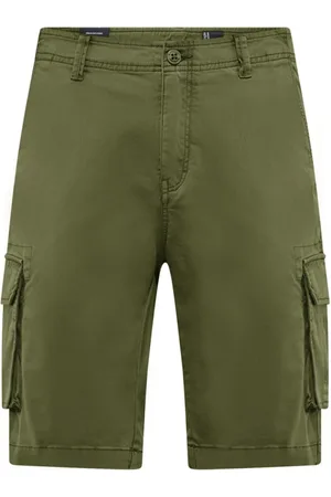Bomboogie Hombre, Pantalones cortos, Verde, Talla: W30