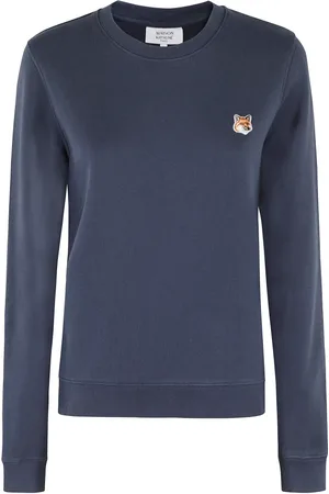 Maison Kitsuné Mujer, Sudaderas, Azul, Talla: M