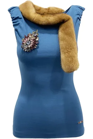 Dsquared2 Mujer, Camisetas, Azul, Talla: S