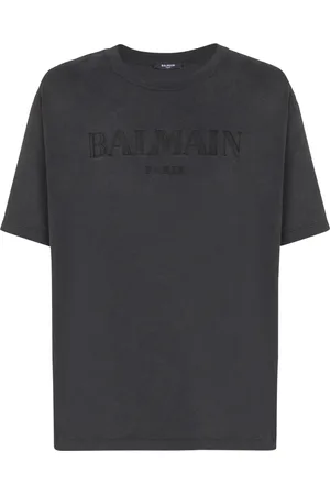 Balmain Hombre, Camisetas, Gris, Talla: XL