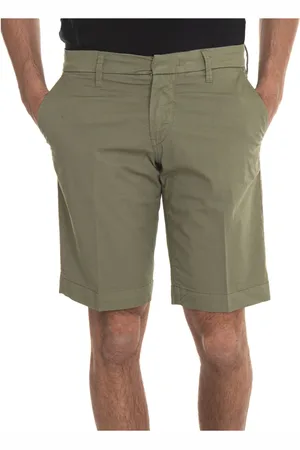 FAY Hombre, Pantalones cortos, Verde, Talla: W38