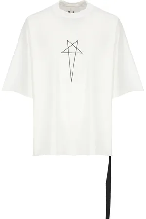 Rick Owens Hombre, Camisetas, Blanco, Talla: ONE Size