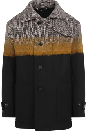 DRIES VAN NOTEN Hombre, Abrigos, Marrón, Talla: L