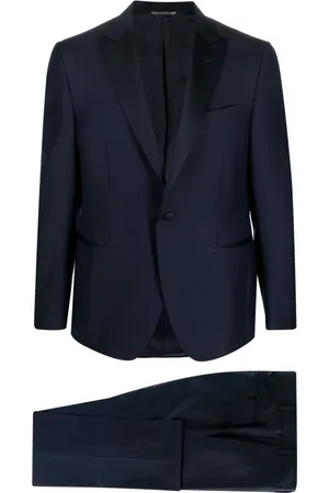 CANALI Hombre, Trajes, Azul, Talla: 2XL