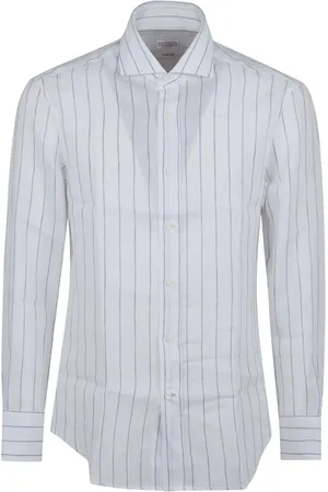 Brunello Cucinelli Hombre, Camisas, Blanco, Talla: S