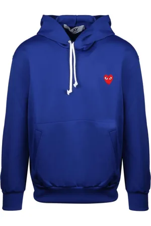 Comme des Garçons Hombre, Sudaderas, Azul, Talla: XL