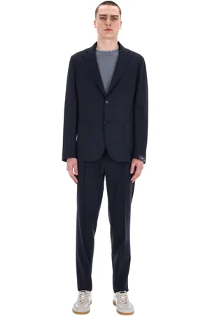 BARBA Hombre, Trajes, Azul, Talla: XL