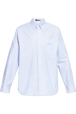VERSACE Hombre, Camisas, Azul, Talla: L