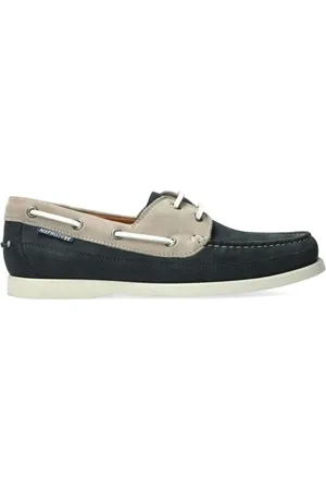Mephisto Hombre, Zapatos, Azul, Talla: 45 EU