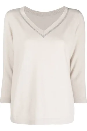 Fabiana Filippi Mujer, Jerseys, Blanco, Talla: M