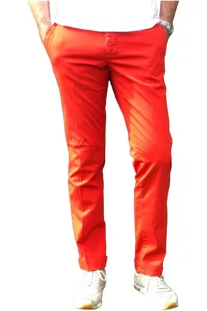 Masons Hombre, Pantalones, Rojo, Talla: L