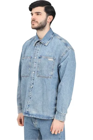 Calvin Klein Hombre, Chaquetas, Azul, Talla: S
