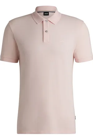 HUGO BOSS Hombre, Camisetas, Rosa, Talla: L