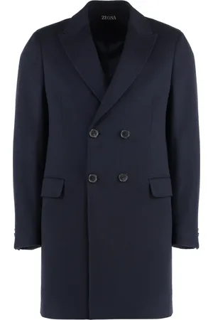 Ermenegildo Zegna Hombre, Abrigos, Azul, Talla: M