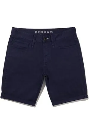 Denham Hombre, Pantalones cortos, Negro, Talla: W33