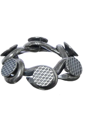 GUIDI Mujer, Accesorios, Gris, Talla: M
