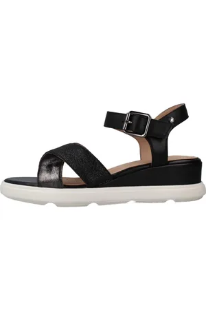 Geox Mujer, Zapatos, Negro, Talla: 36 EU
