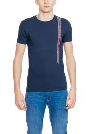 Emporio Armani Hombre, Camisetas, Azul, Talla: XS