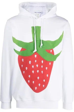 Comme des Garçons Hombre, Sudaderas, Blanco, Talla: L