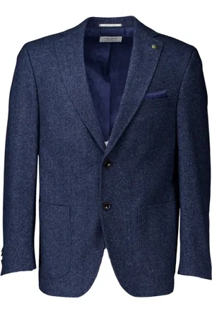 Carl Gross Hombre, Chaquetas, Azul, Talla: S