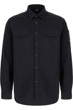 C.P. Company Hombre, Camisas, Azul, Talla: L