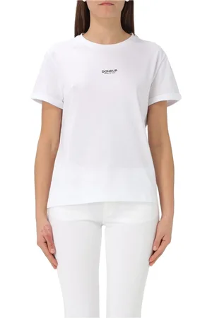 Dondup Hombre, Camisetas, Blanco, Talla: S