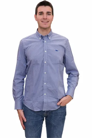HARMONT&BLAINE Hombre, Camisas, Azul, Talla: 3XL