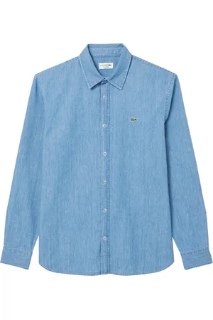 Lacoste Hombre, Camisas, Azul, Talla: XL