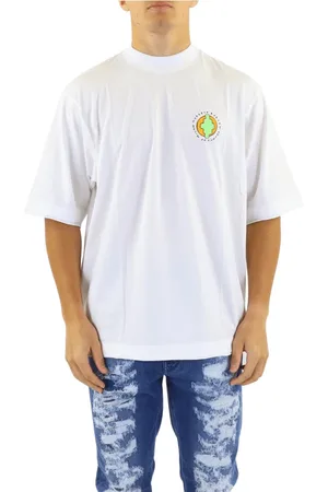 MARCELO BURLON Hombre, Camisetas, Blanco, Talla: L