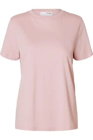 SELECTED Mujer, Camisetas, Rosa, Talla: M