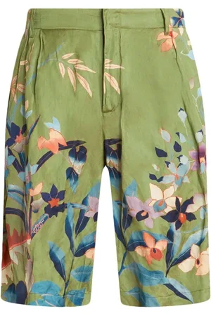 Etro Hombre, Pantalones cortos, Verde, Talla: S