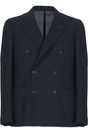 LARDINI Hombre, Chaquetas, Azul, Talla: M