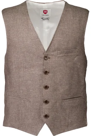 Club of Gents Hombre, Trajes, Marrón, Talla: L