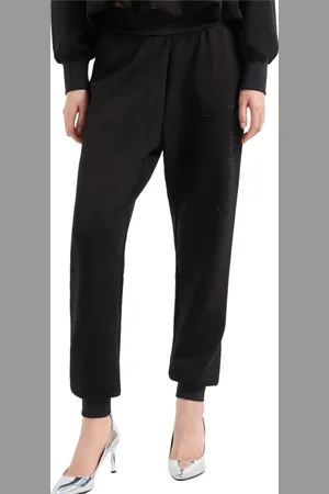 Emporio Armani Mujer, Pantalones, Negro, Talla: M