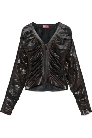 Diesel Mujer, Camisetas, Marrón, Talla: S
