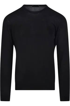 Roberto Collina Hombre, Jerseys, Negro, Talla: M