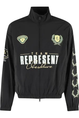 Represent Hombre, Chaquetas, Negro, Talla: L