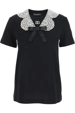 Dolce & Gabbana Mujer, Camisetas, Negro, Talla: XS