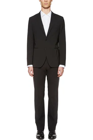 Tonello Hombre, Trajes, Negro, Talla: S
